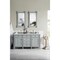 James Martin Vanities Brittany 60in Double Vanity, Urban Gray w/ 3 CM Ethereal Noctis Quartz Top 650-V60D-UGR-3ENC - alternate 5